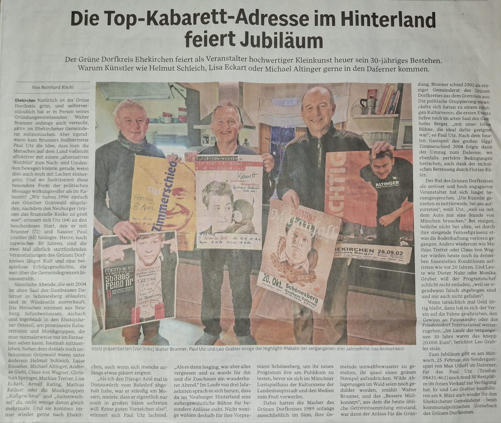 Artikel aus der Neuburger Rundschau